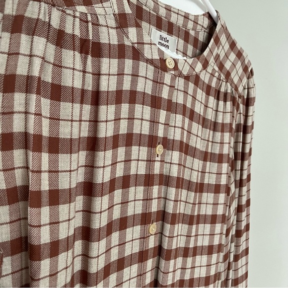 NWT Little Moon Calla Button-Up Blouse - Picture 7 of 9